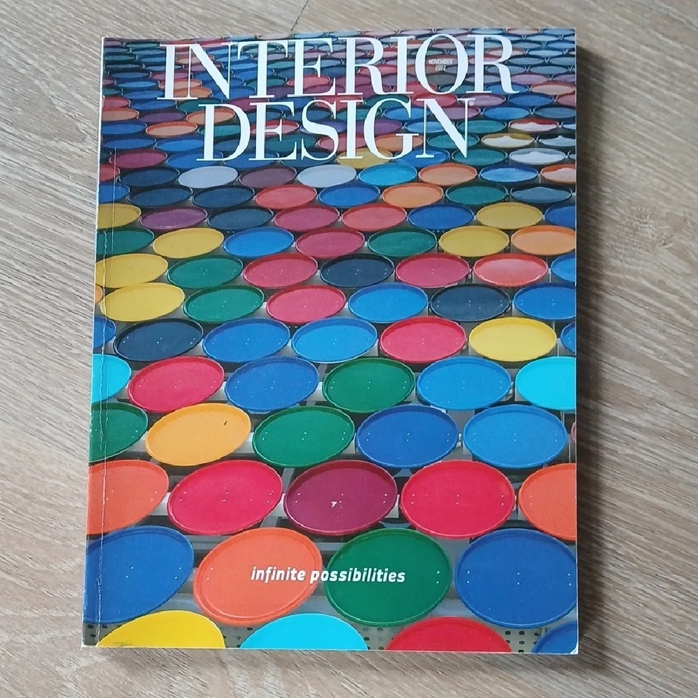 Interior Design Magazine Single Issue Nov 2022 'Color Possibilities' Trends Tips